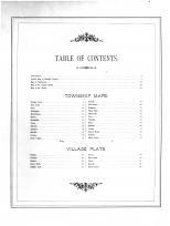 Table of Contents, Renville County 1888